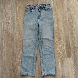 Abercrombie & Fitch Light Blue Straight Jeans